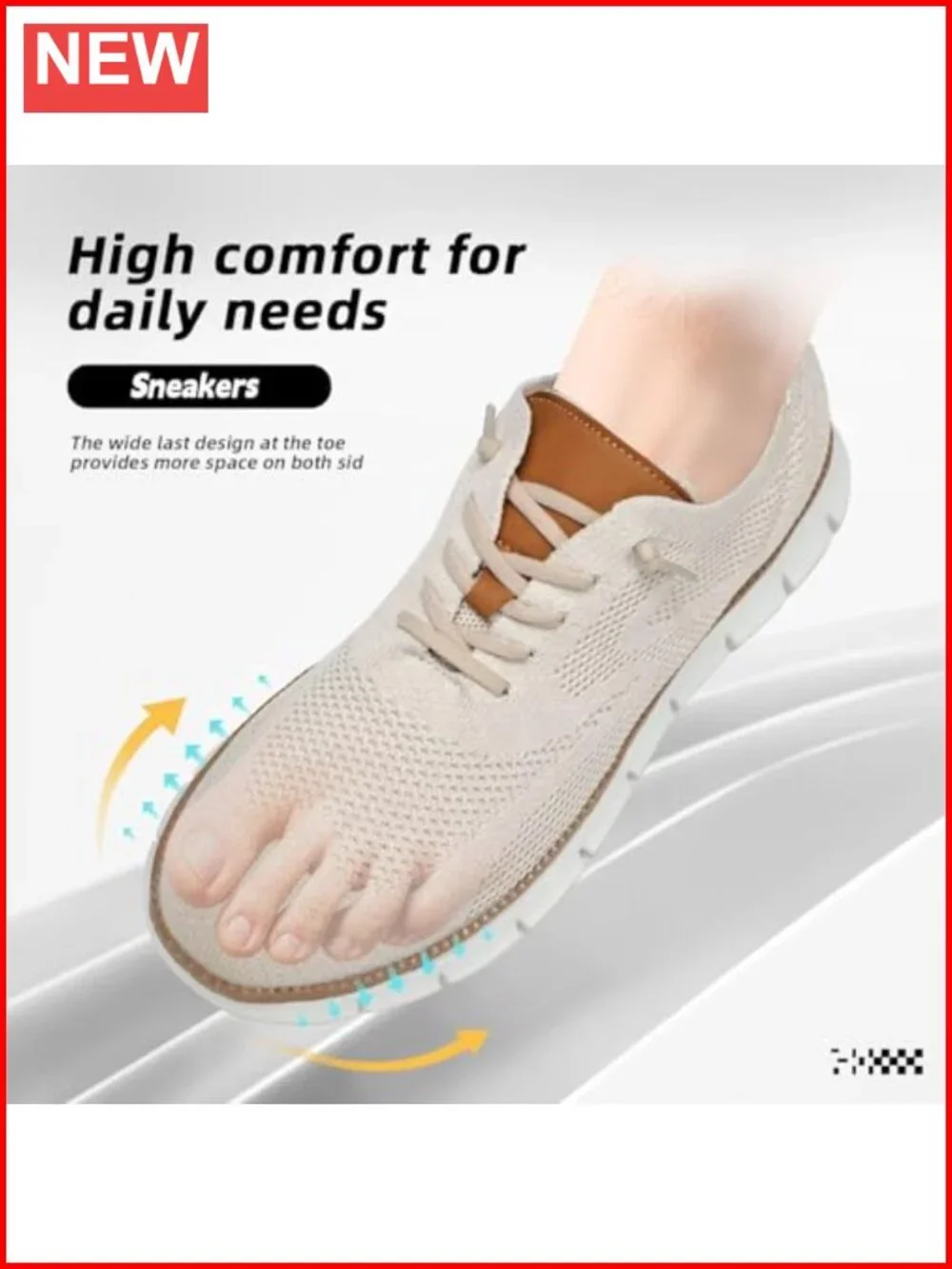 Men's Casual Dress Oxfords Walking Sneakers Mesh Business Shoes Lightweight